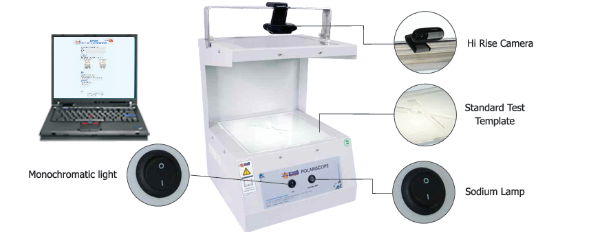 polariscope stain viewer